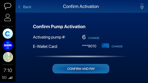 Fuel 08 - Confirm Pump Payment